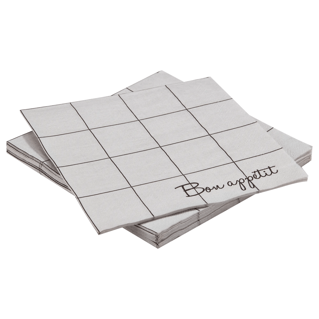 Set of 20 Paper Napkins