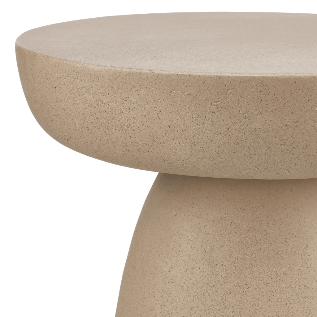 Concrete Effect Side Table