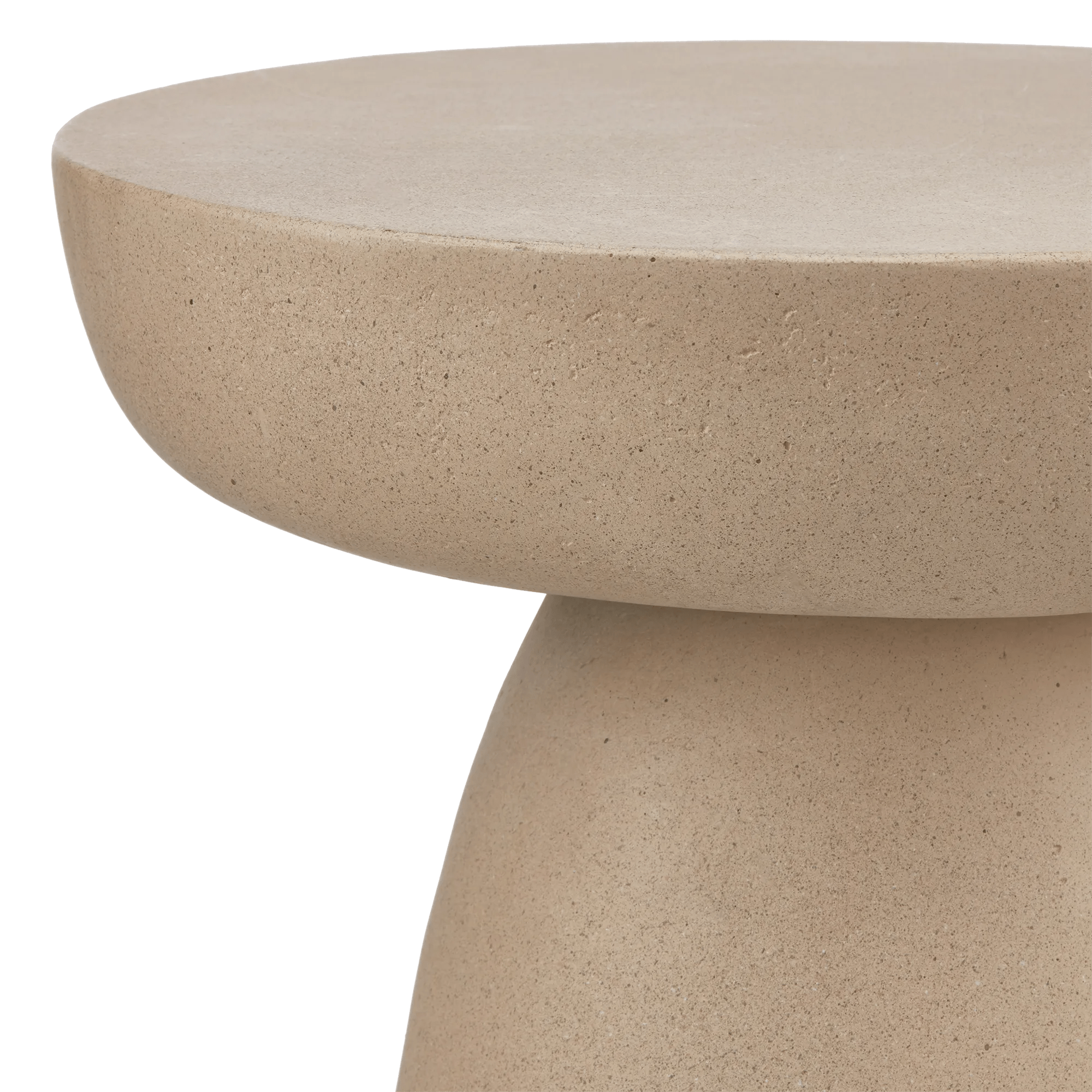 Concrete Effect Side Table