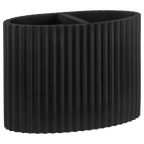 Ribbed Toothbrush Holder