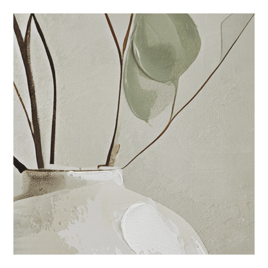 Soft Eucalyptus Framed Art