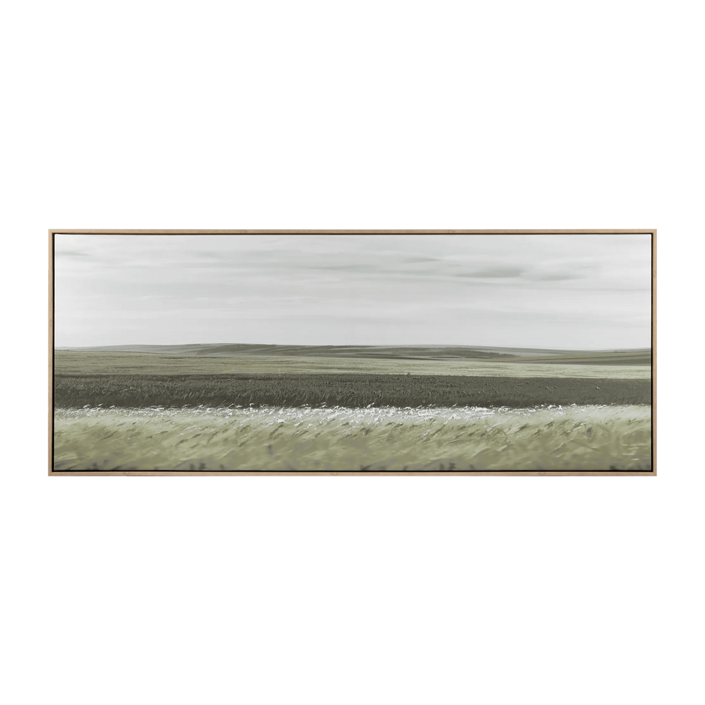 Green Landscape Framed Art