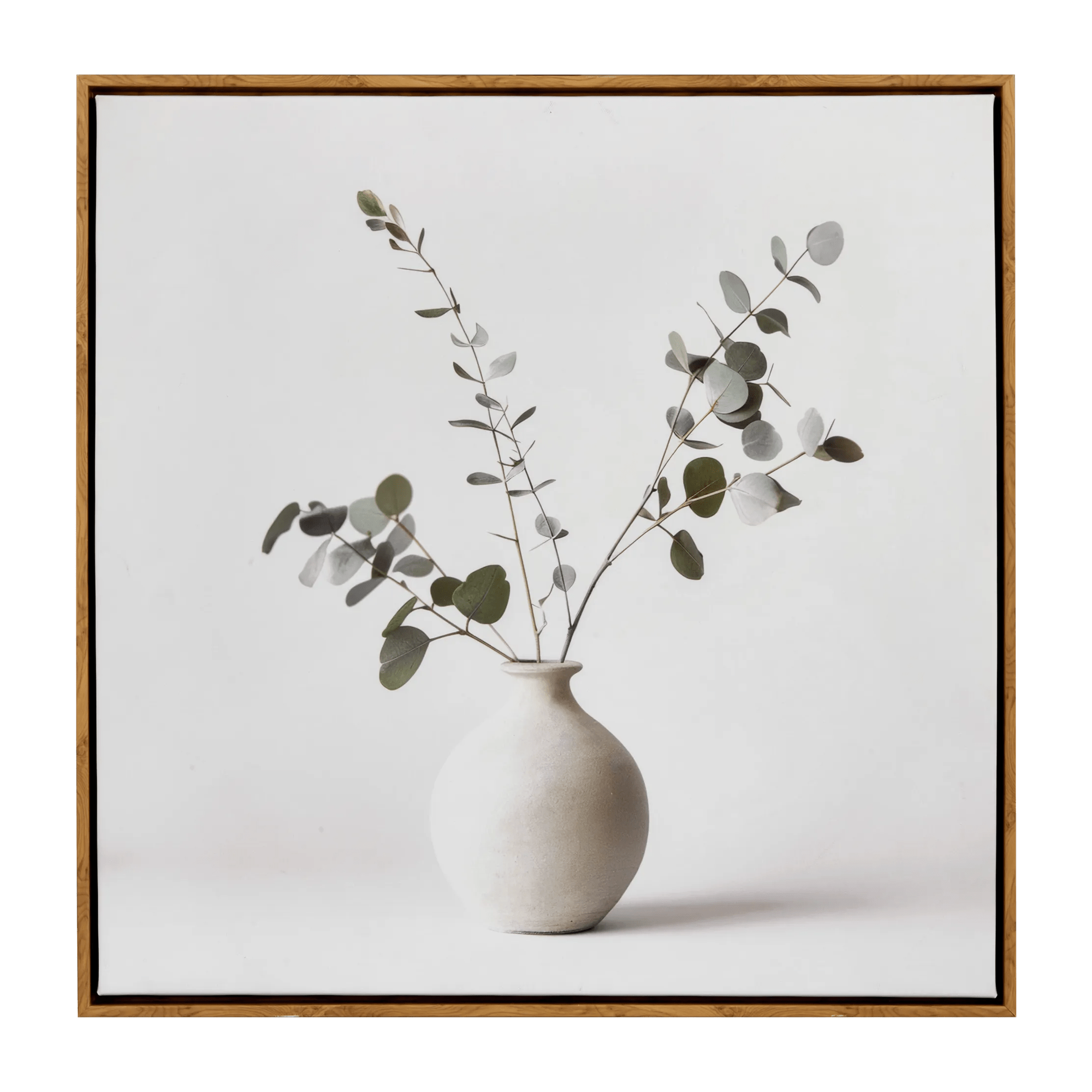 Eucalyptus in a Vase Framed Art