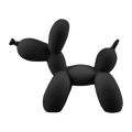 Decorative Black Balloon Dog
