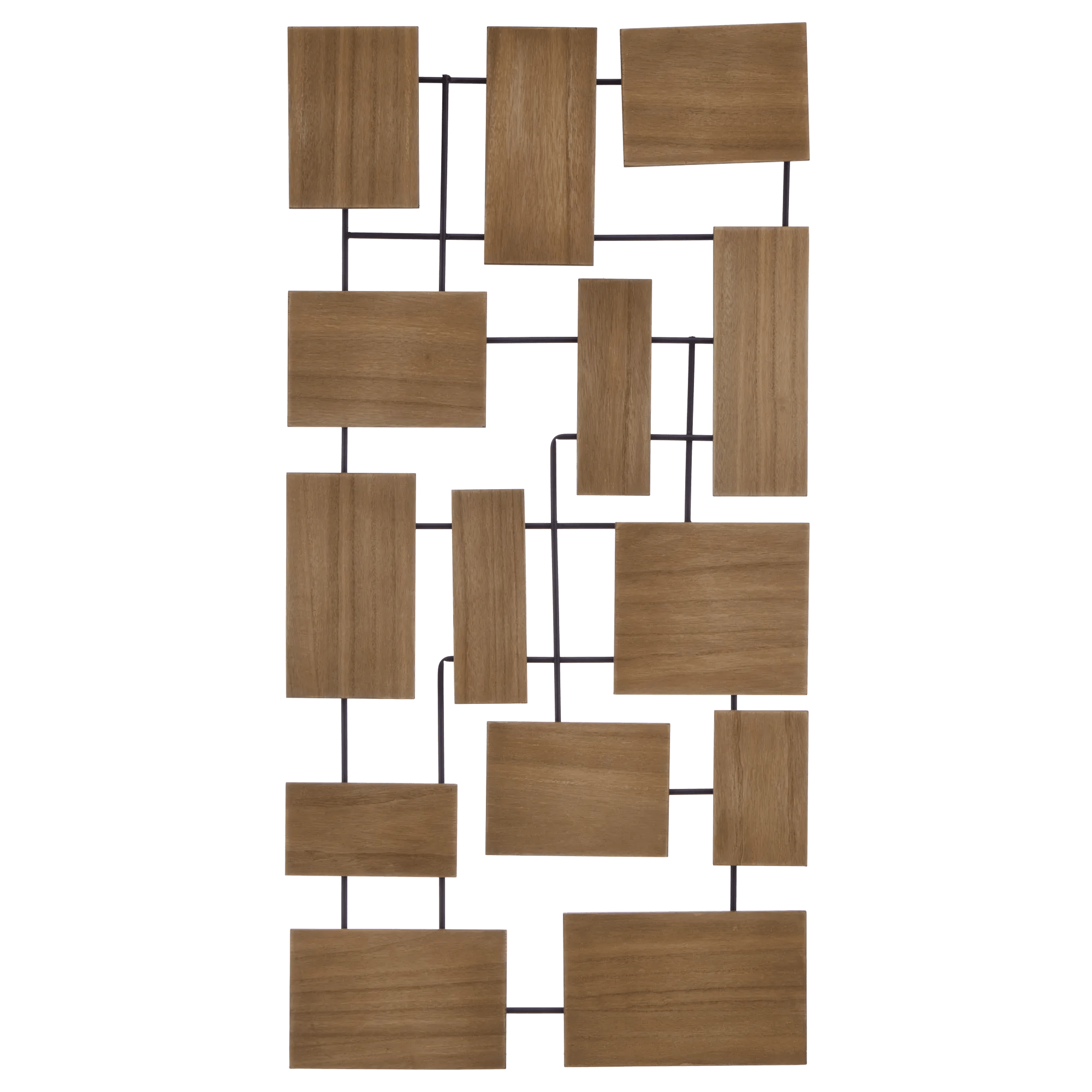 Metal Wood Wall Decoration