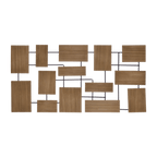 Metal Wood Wall Decoration