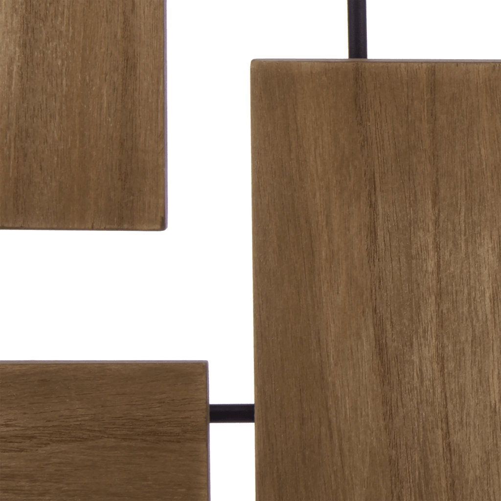 Metal Wood Wall Decoration