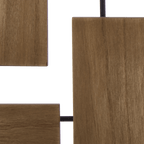 Metal Wood Wall Decoration