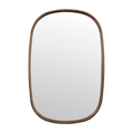 Oval Walnut Mirror