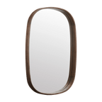 Oval Walnut Mirror