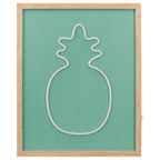 Pineapple Neon Wall Art