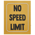 No Speed Limit Neon Wall Art