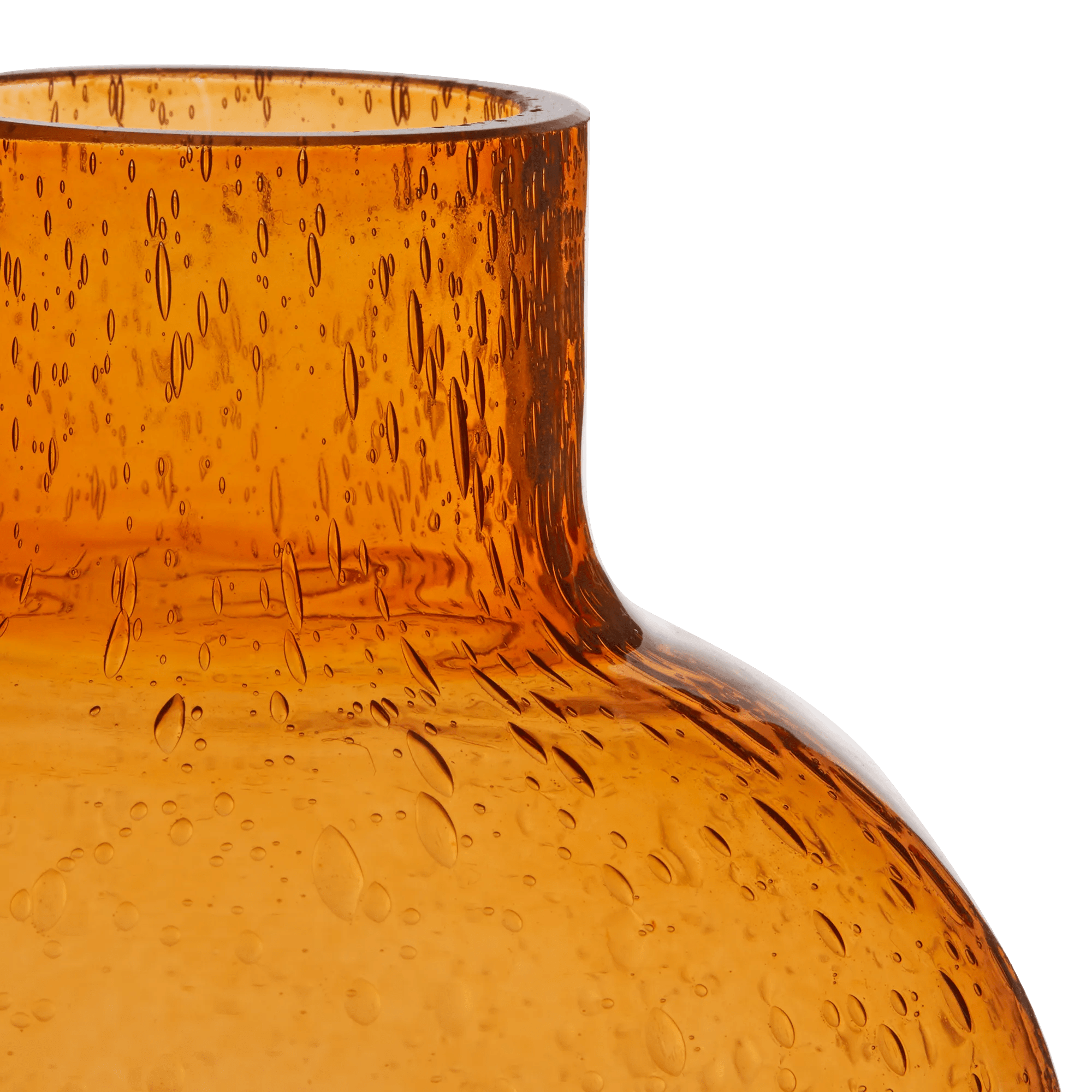 Bubble Glass Table Vase