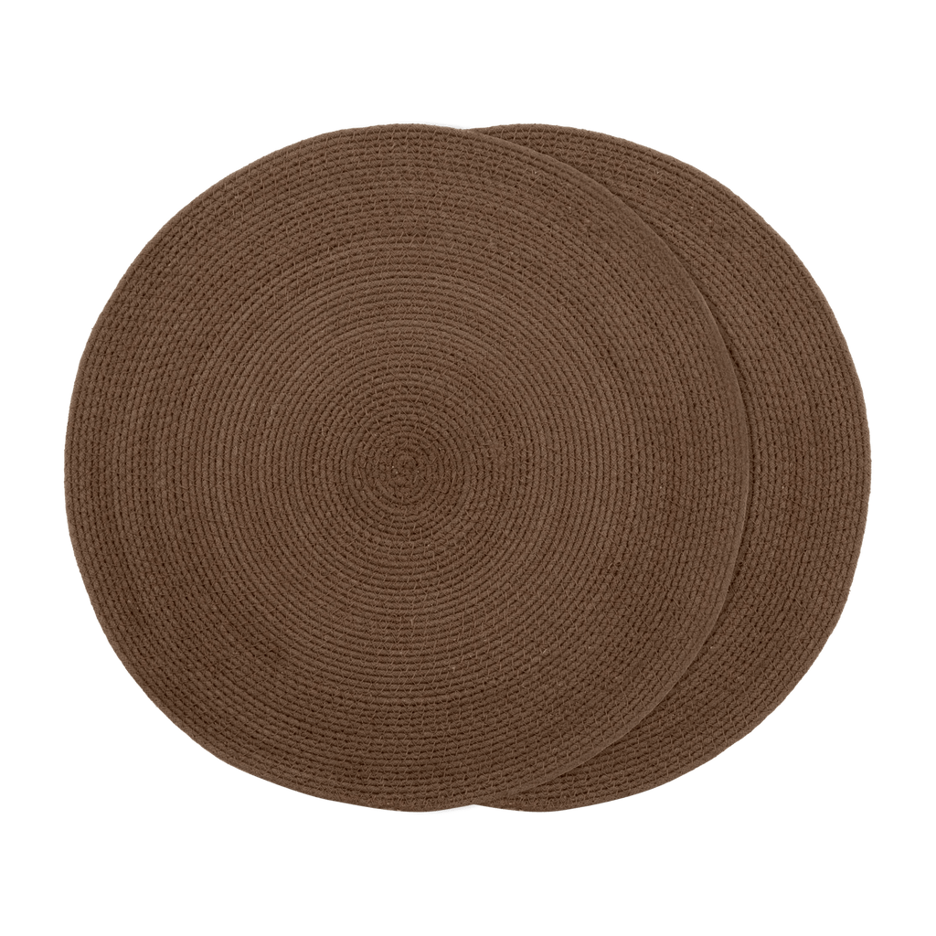 Set of 2 Round Placemats