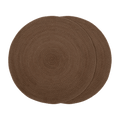 Set of 2 Round Placemats