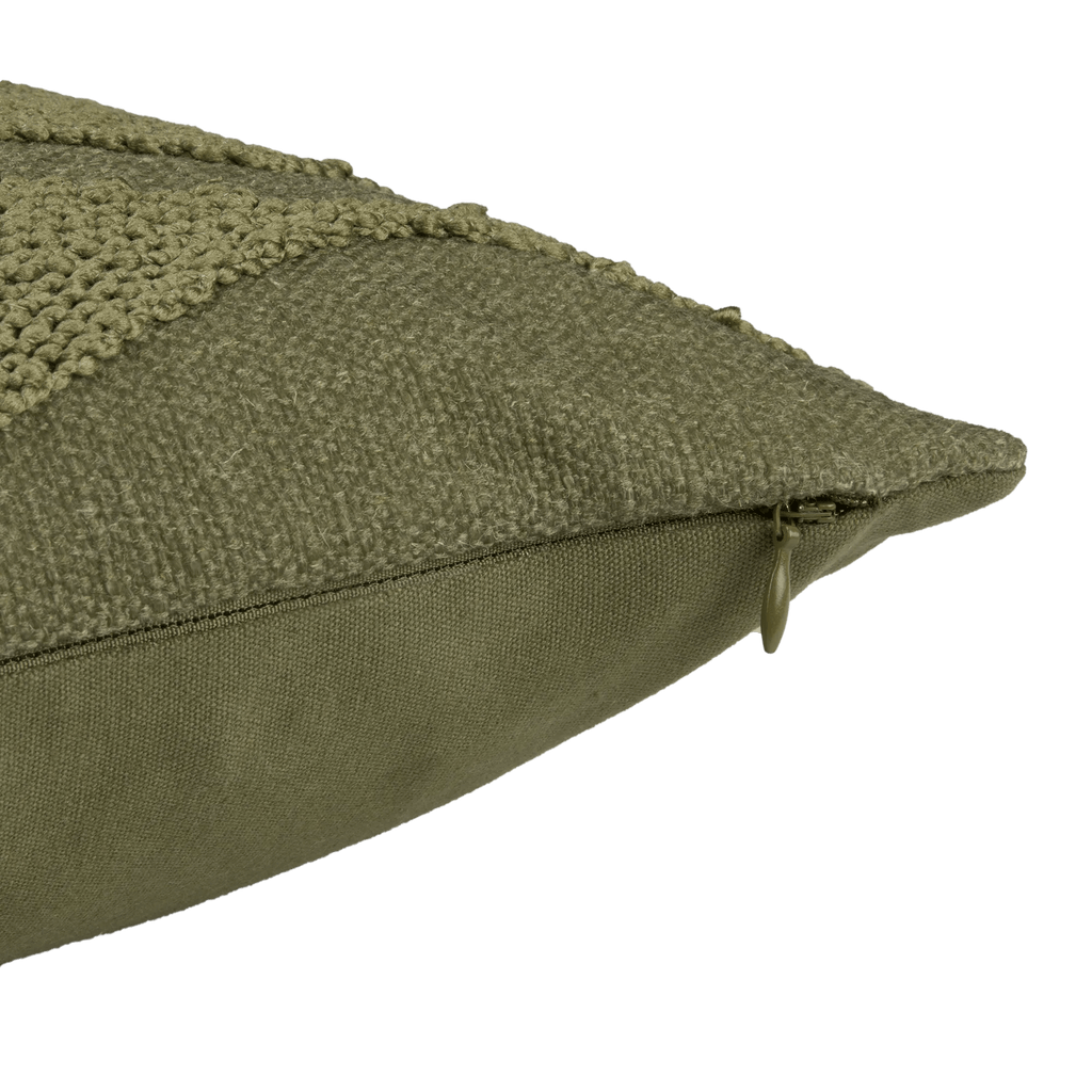 Green Yara Lumbar Decorative Pillow