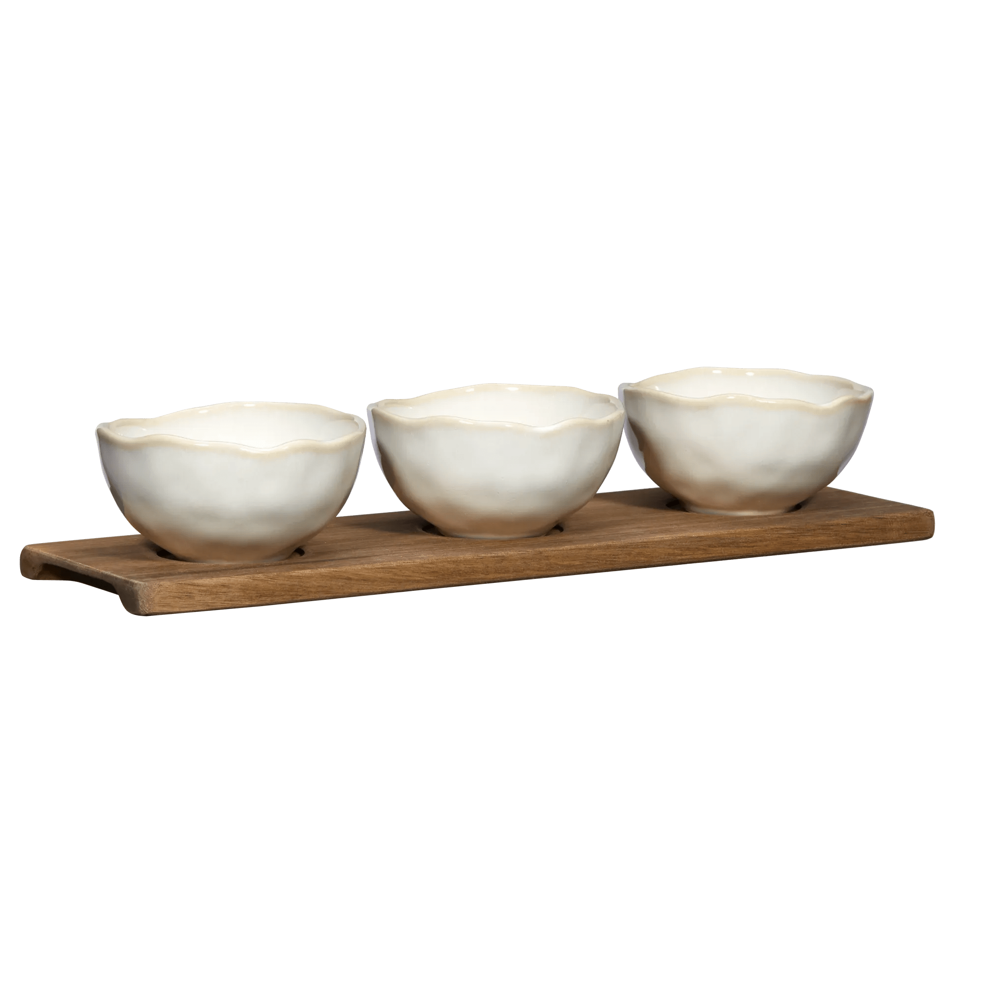 Set of 3 Bowls With Tray