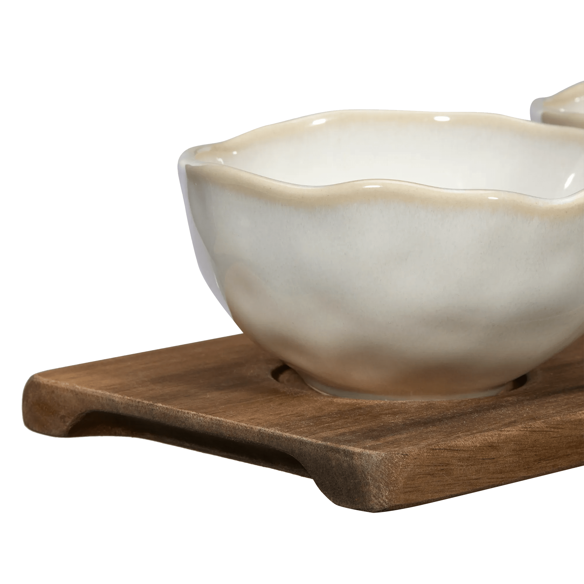 Set of 3 Bowls With Tray