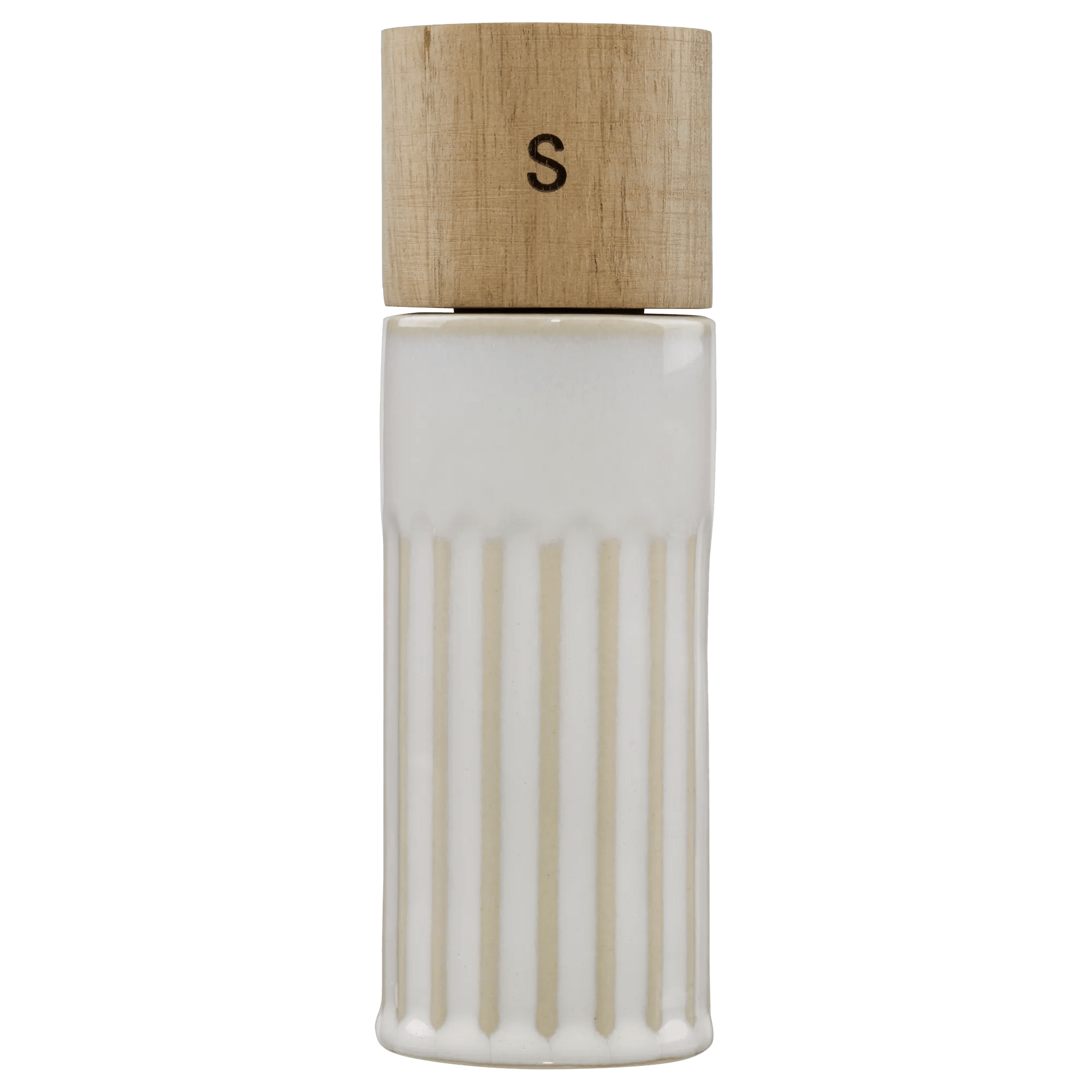 Beige Salt Grinder