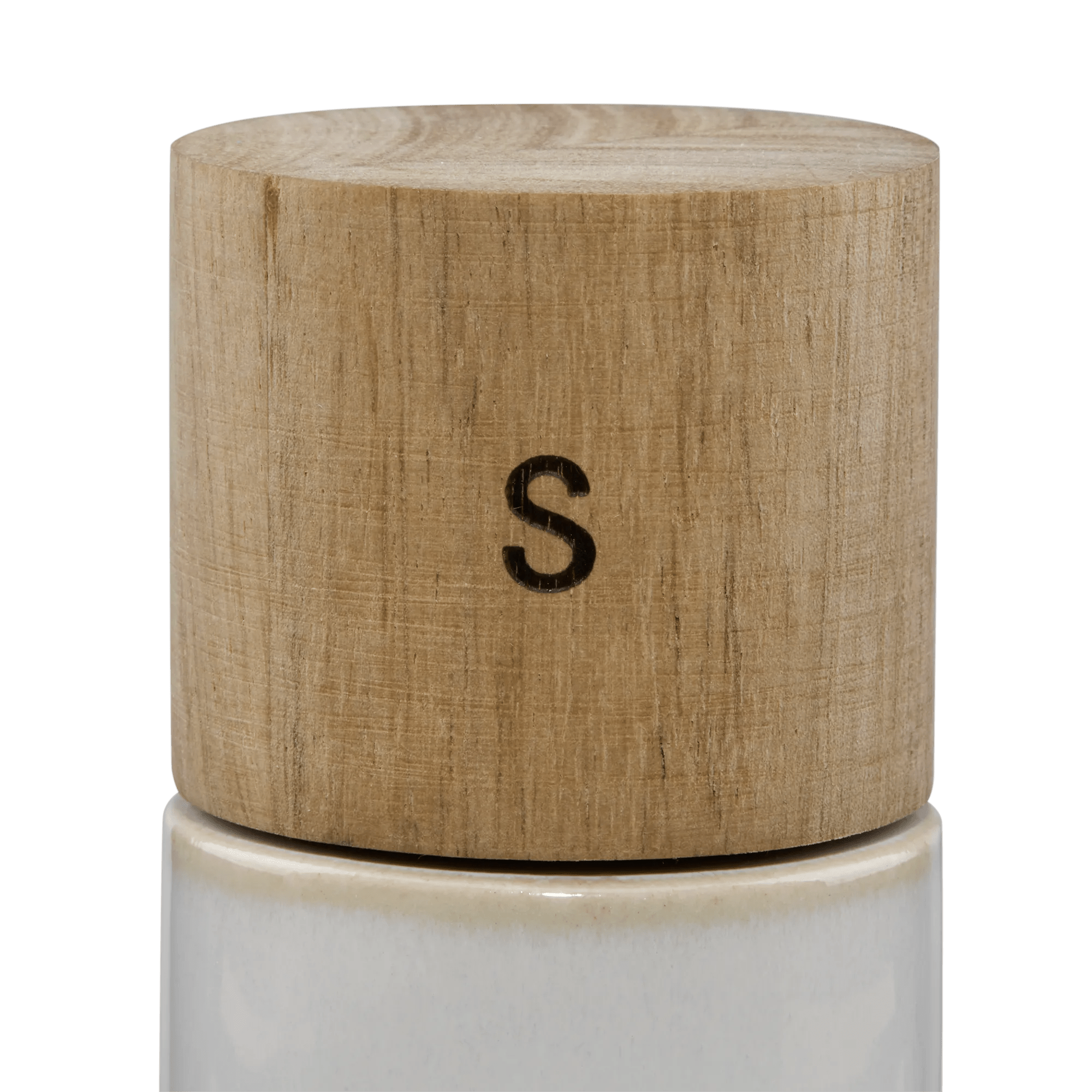 Beige Salt Grinder