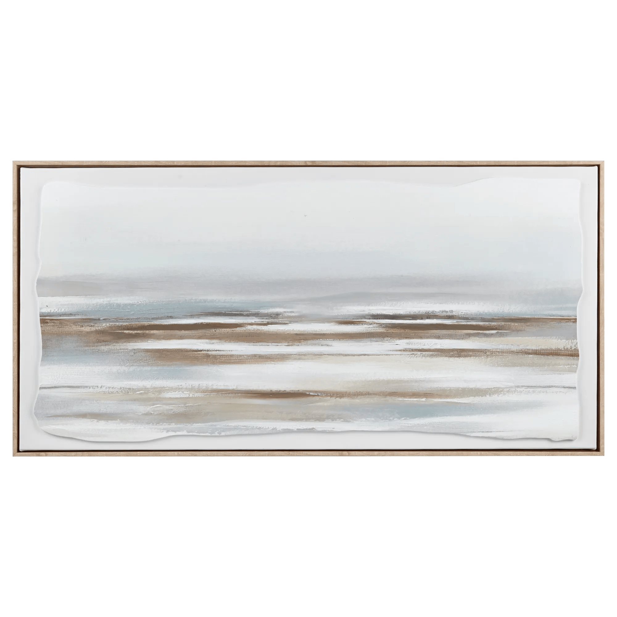Abstract Shore Framed Art
