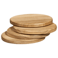 Set of 4 Wood Coasters