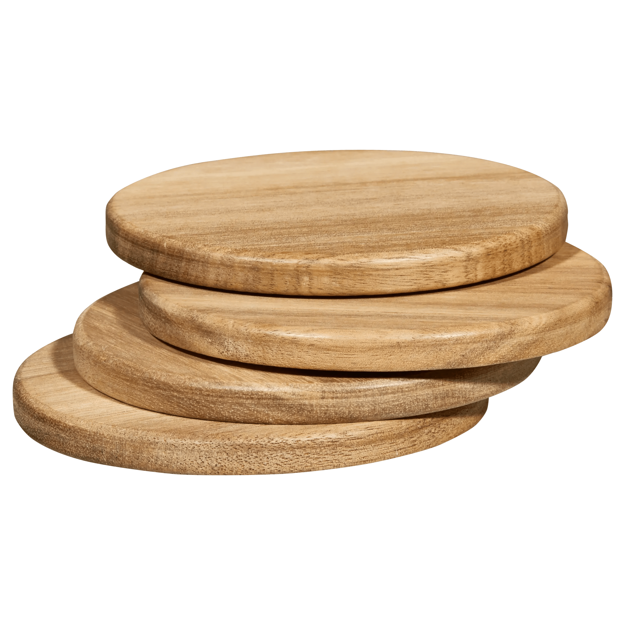 Set of 4 Wood Coasters