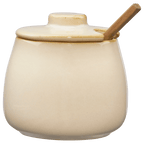 Ceramic Jar with Spoon