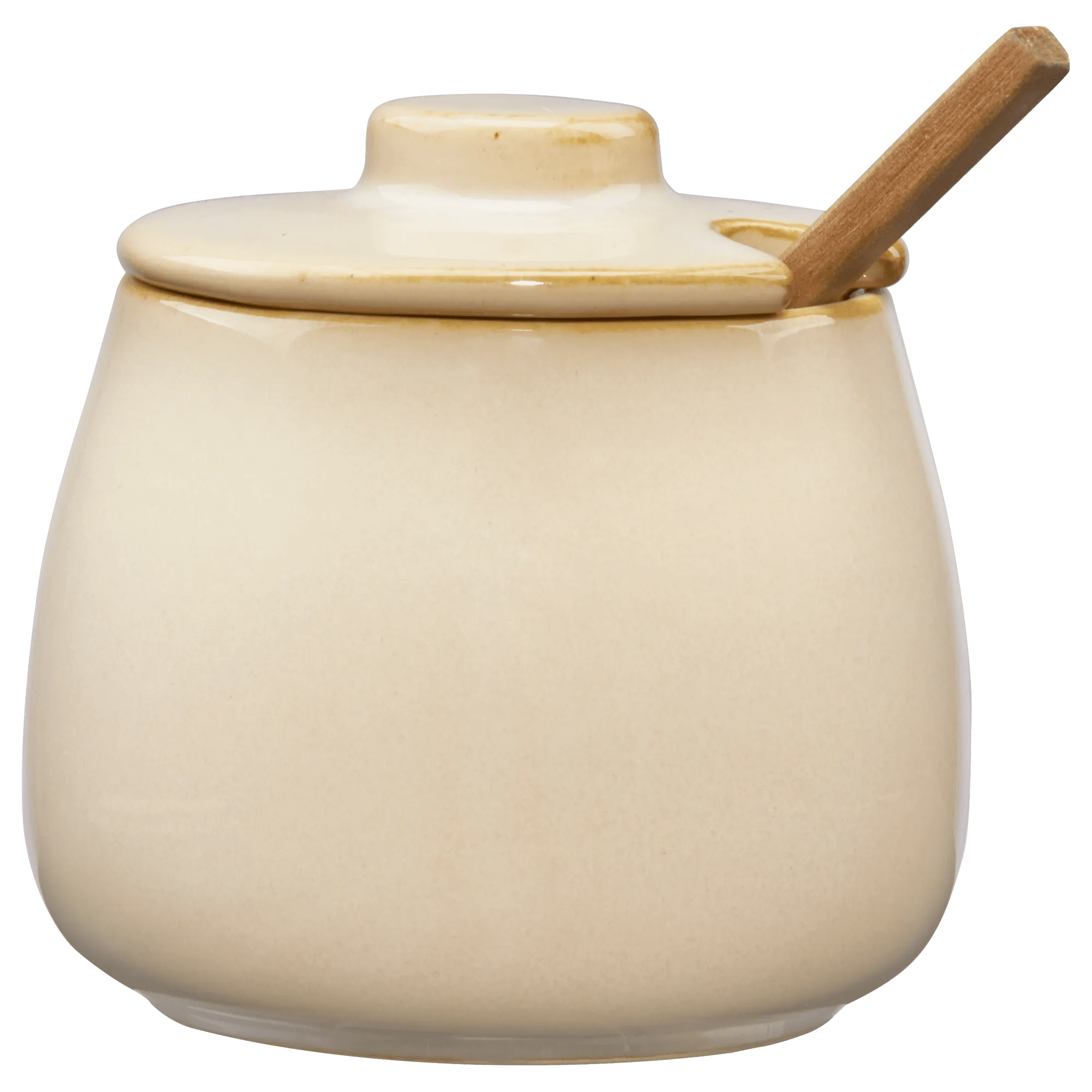Ceramic Jar with Spoon
