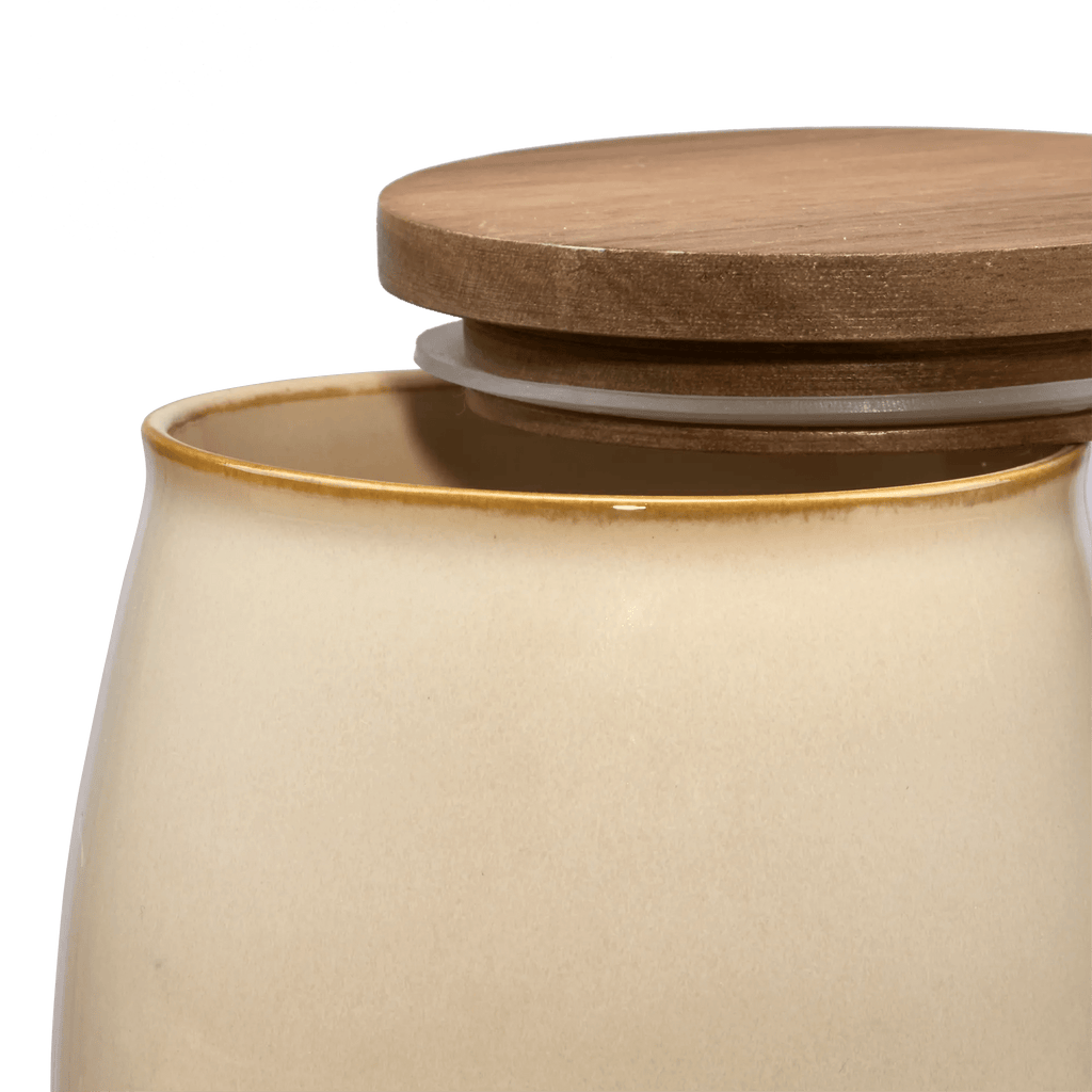 Set of 2 Ceramic Jar