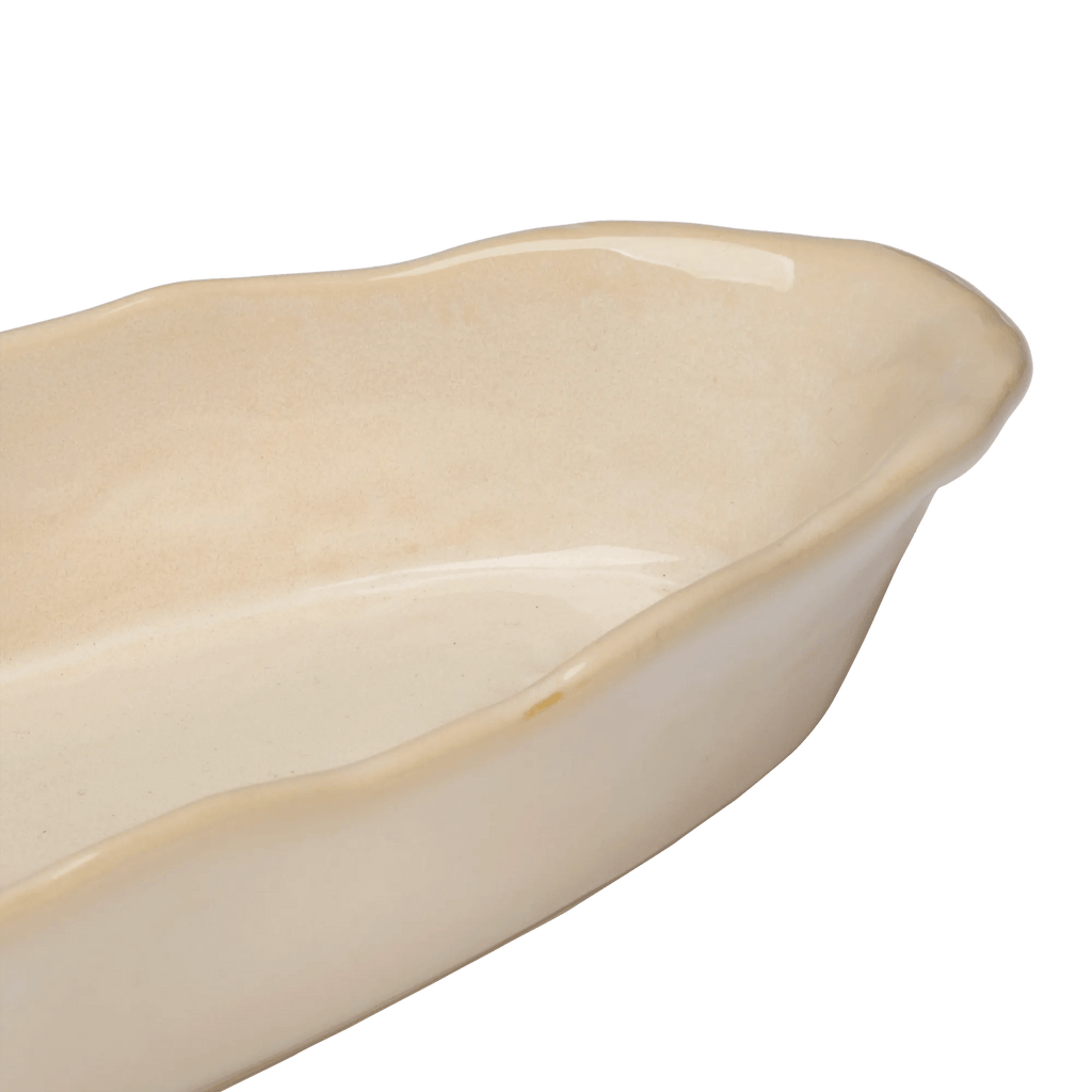 Oval Ceramic Serving Plate