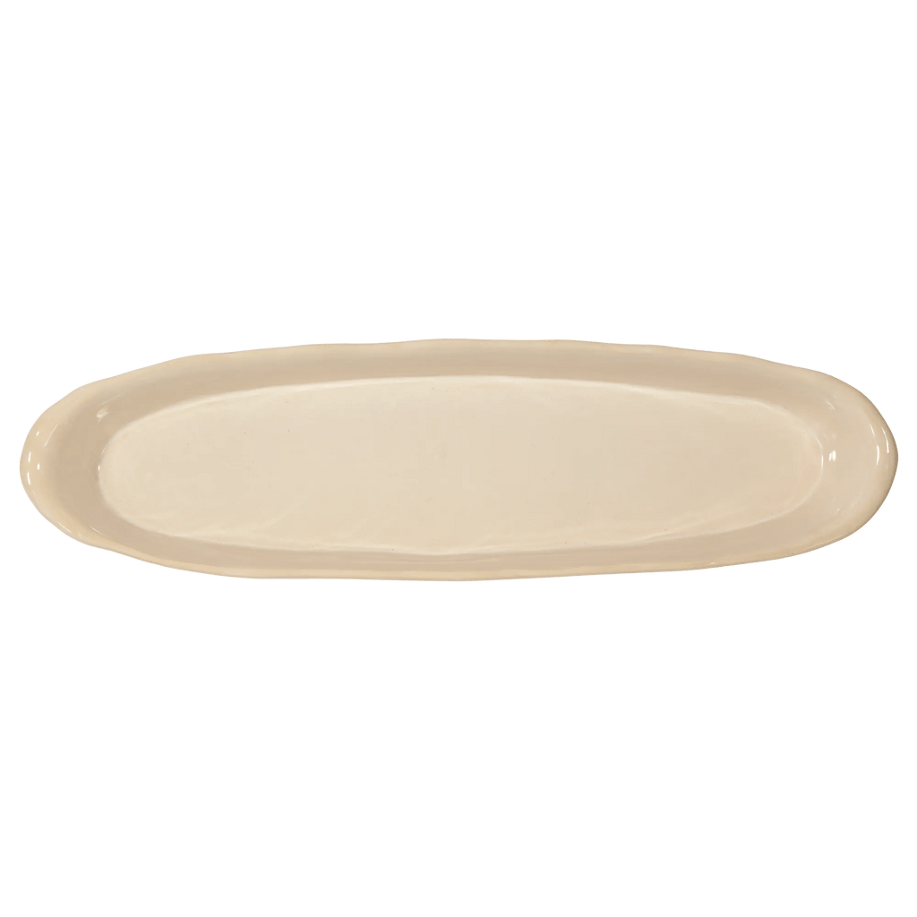 Oval Ceramic Serving Plate