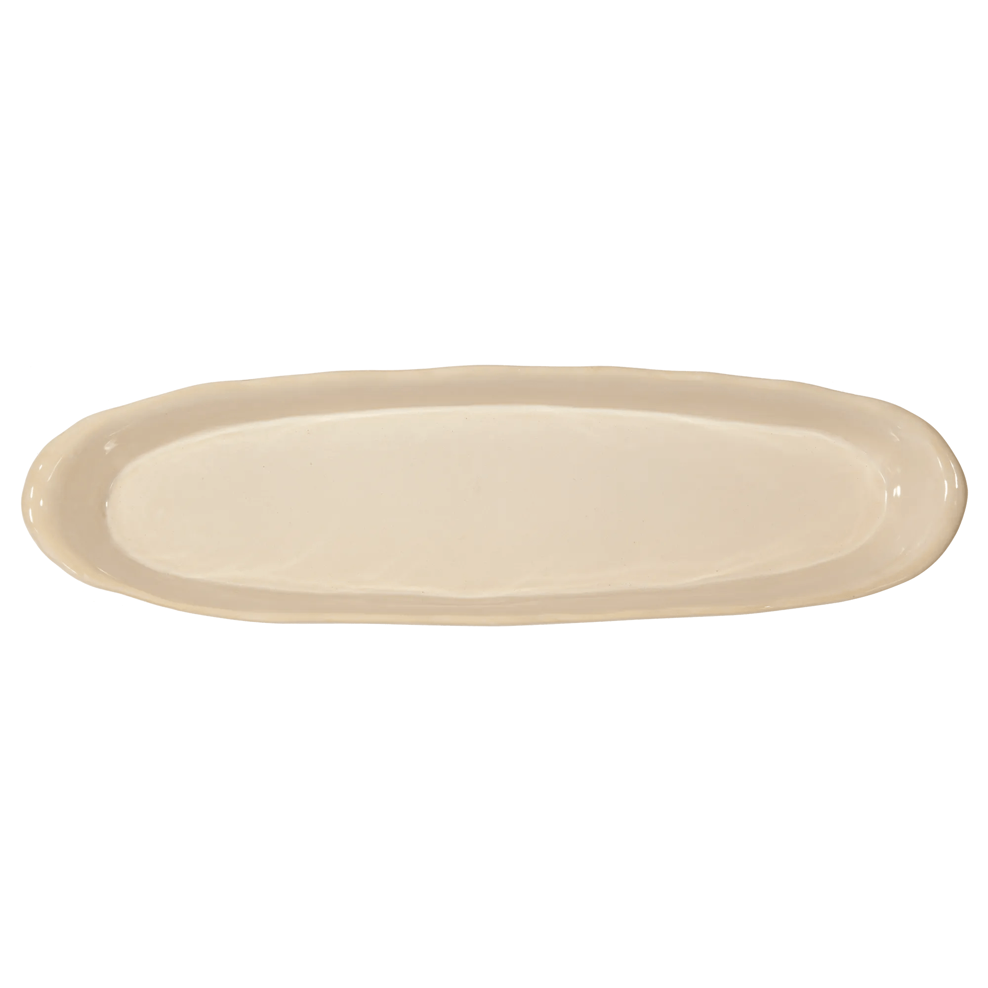 Oval Ceramic Serving Plate