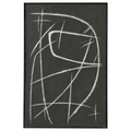 Abstract Lines Framed Art