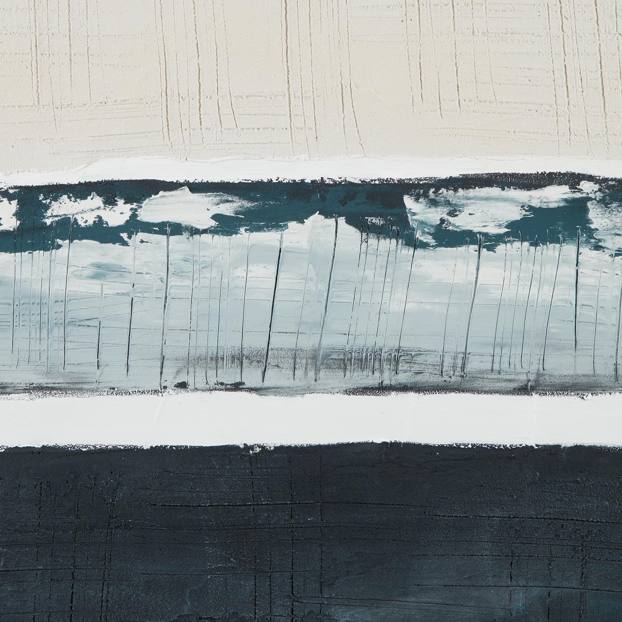 Abstract Oil Painted Canvas