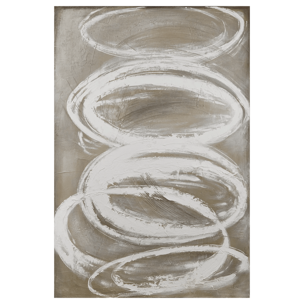 Stacked Ovals Canvas