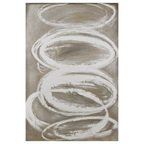 Stacked Ovals Canvas