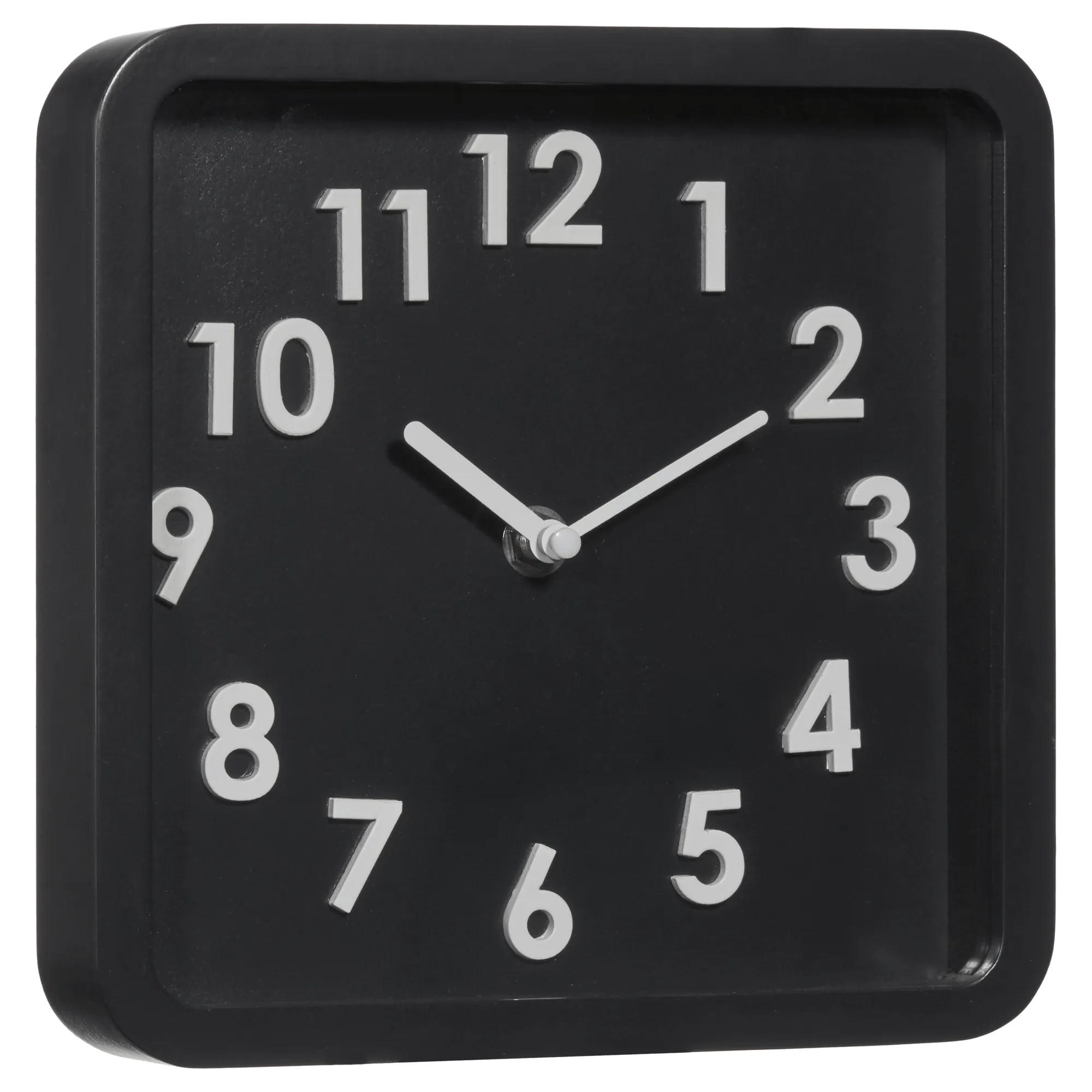 Black And White Square Clock