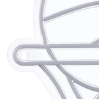Basketball Neon Wall Decor
