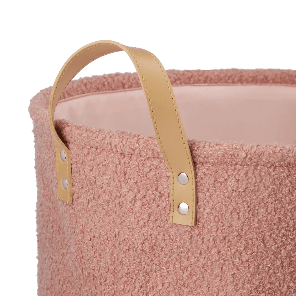 Pink Hamper with Boucle