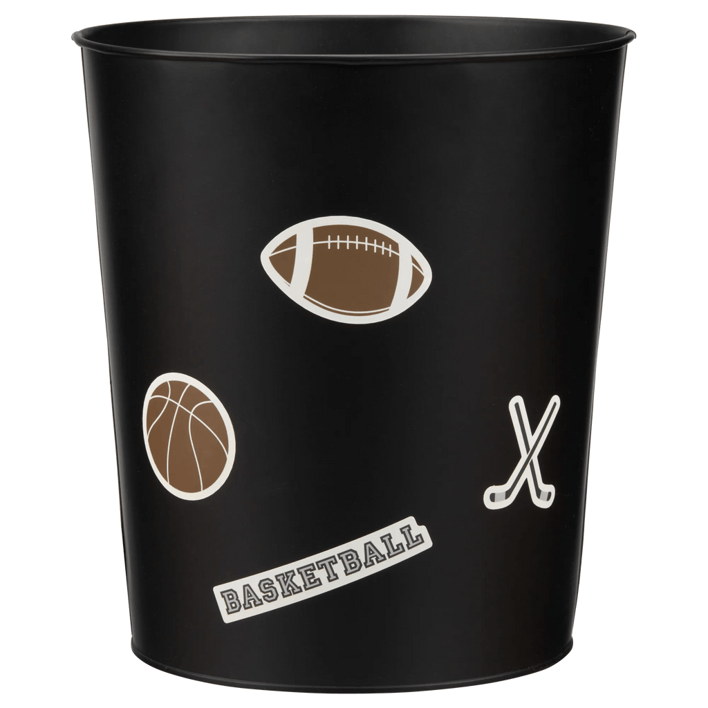 Black Waste Bin