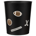 Black Waste Bin