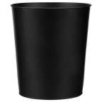 Black Waste Bin