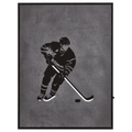 Hockey Player LED Wall art