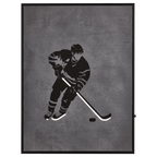 Hockey Player LED Wall art