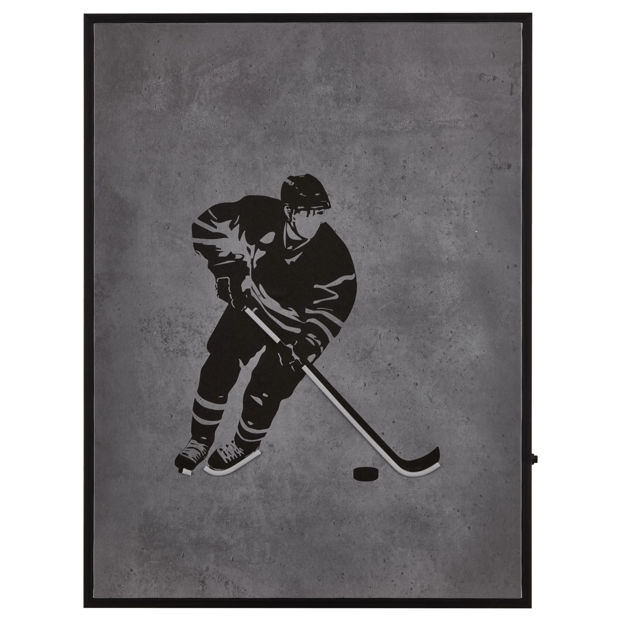 Hockey Player LED Wall art
