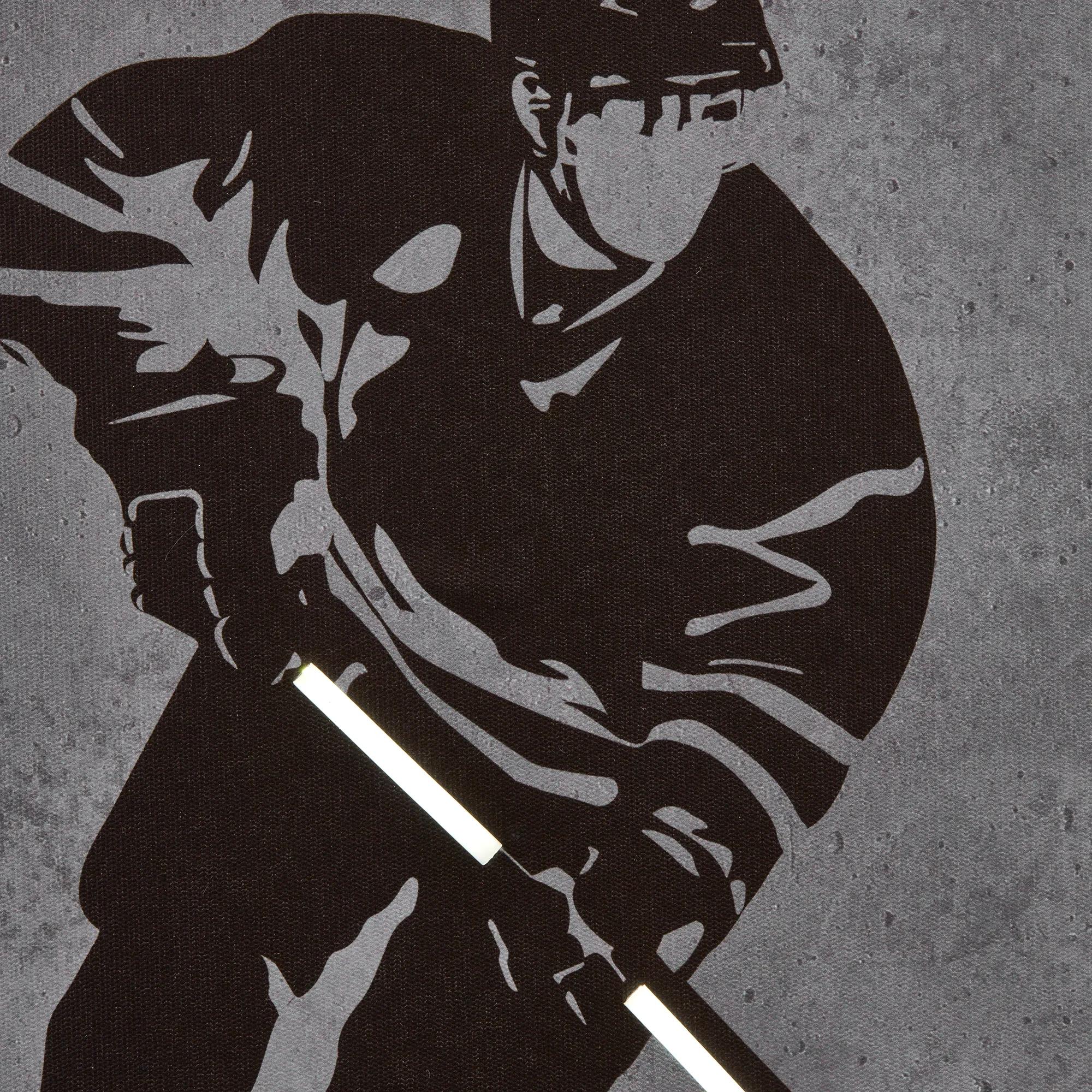 Hockey Player LED Wall art