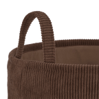 Brown Corduroy Hamper