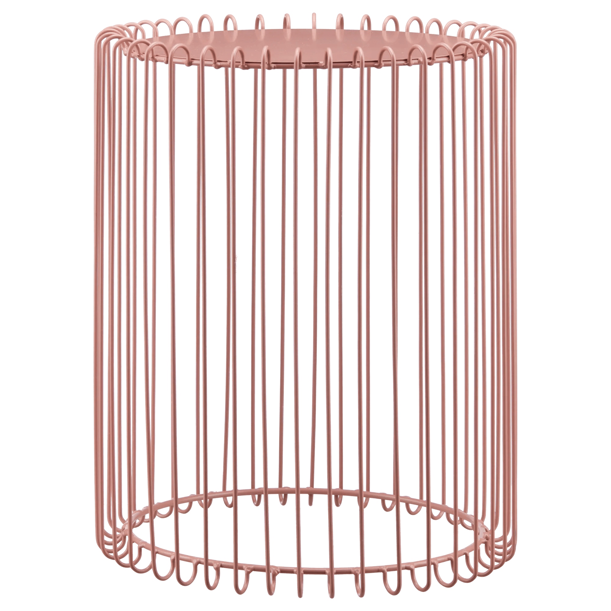 Pink Wire Side Table