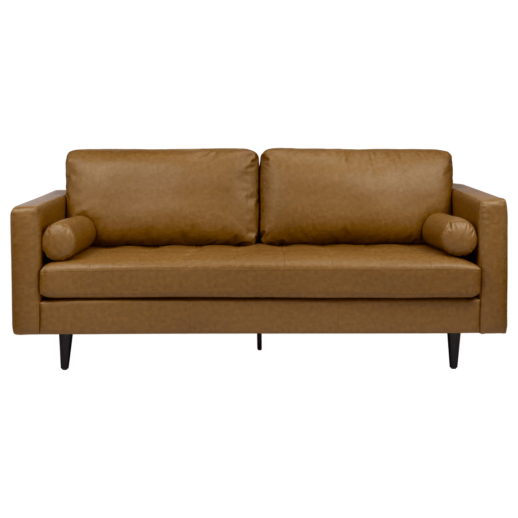 Faux-leather Sofa